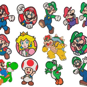 12 Super Mario Embroidery Design - 4 SIZES
