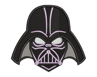 Darth Vader Embroidery Design - 5 SIZES