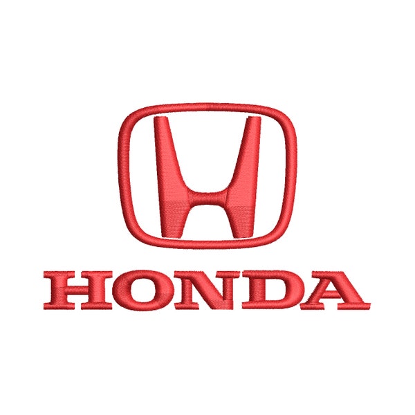 Honda Embroidery Design - 3 SIZES