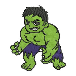 Hulk Embroidery Design - 5 SIZES
