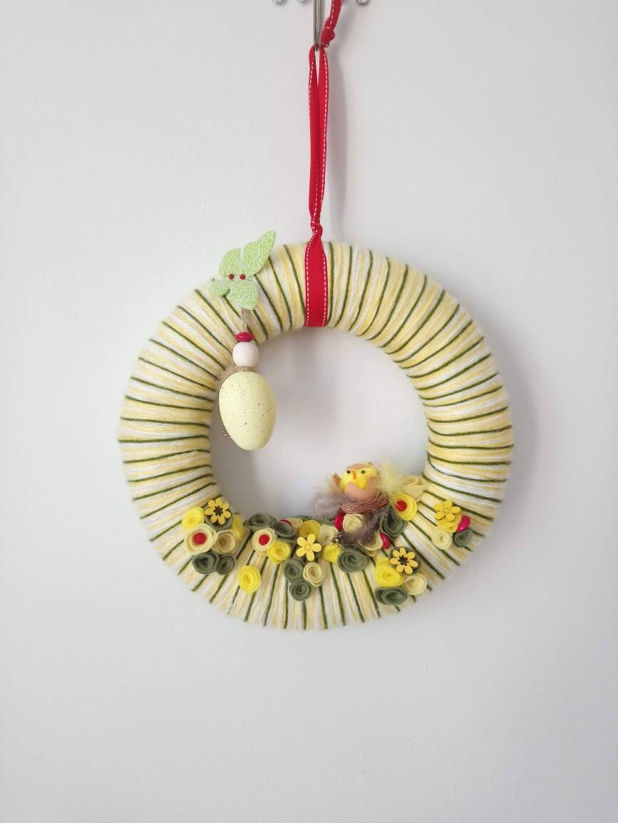 Grande Couronne de Printemps Nid d'oiseau