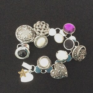 Button Bracelet, Vintage Style