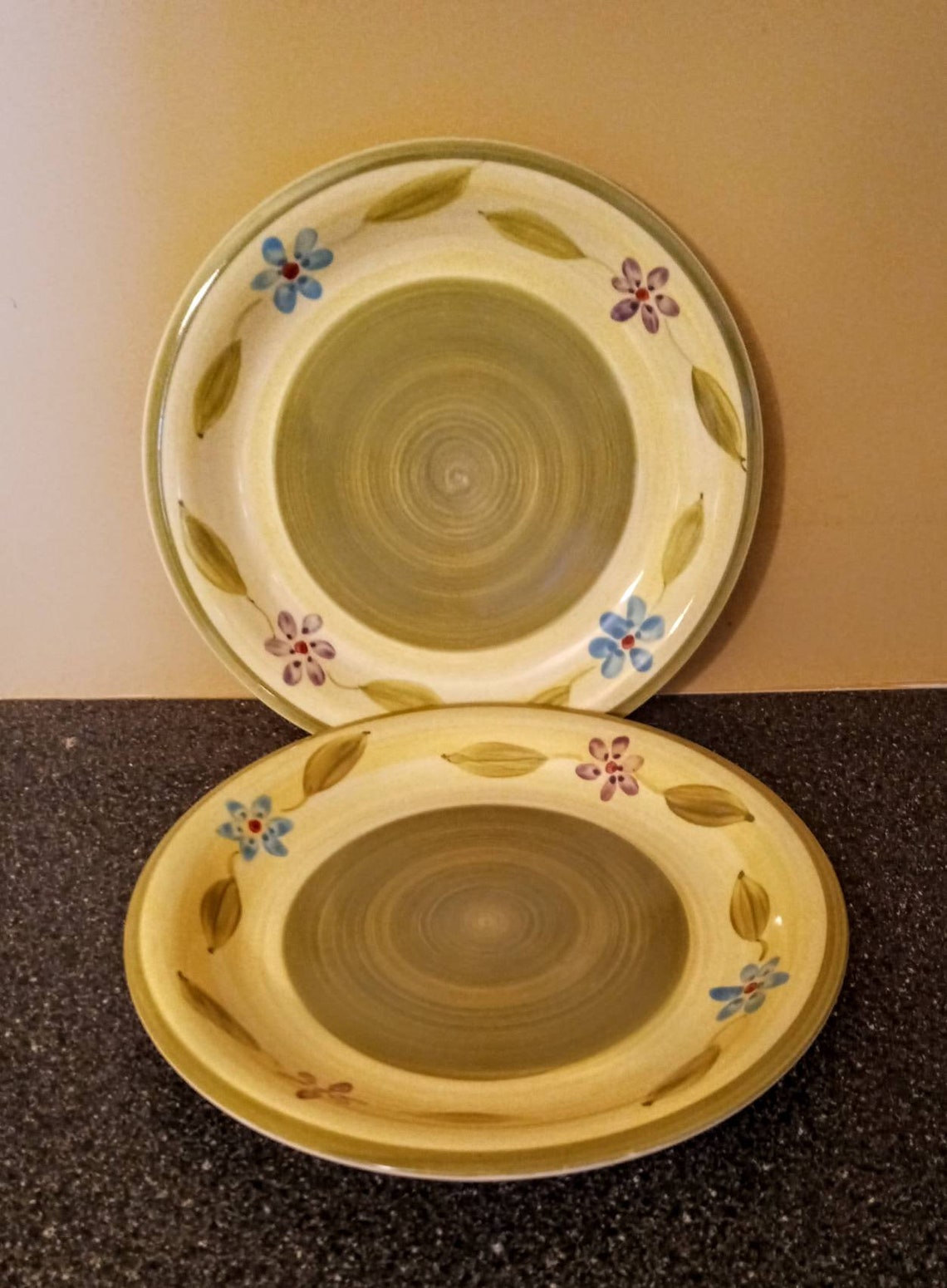 Vintage Royal Norfolk Dinner Plates Etsy