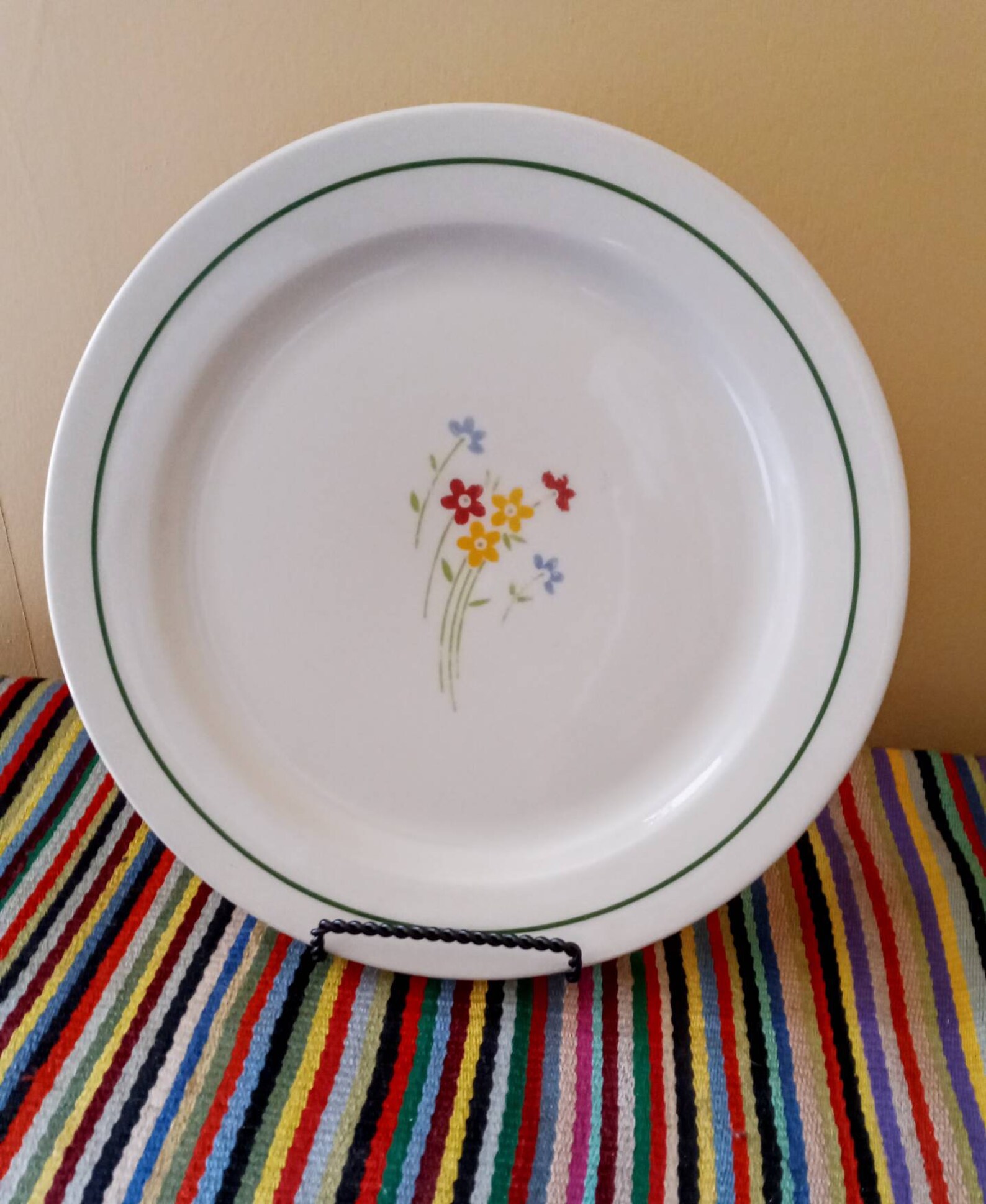 Dinner Plates by Newcor Stoneware From Mexico Etsy