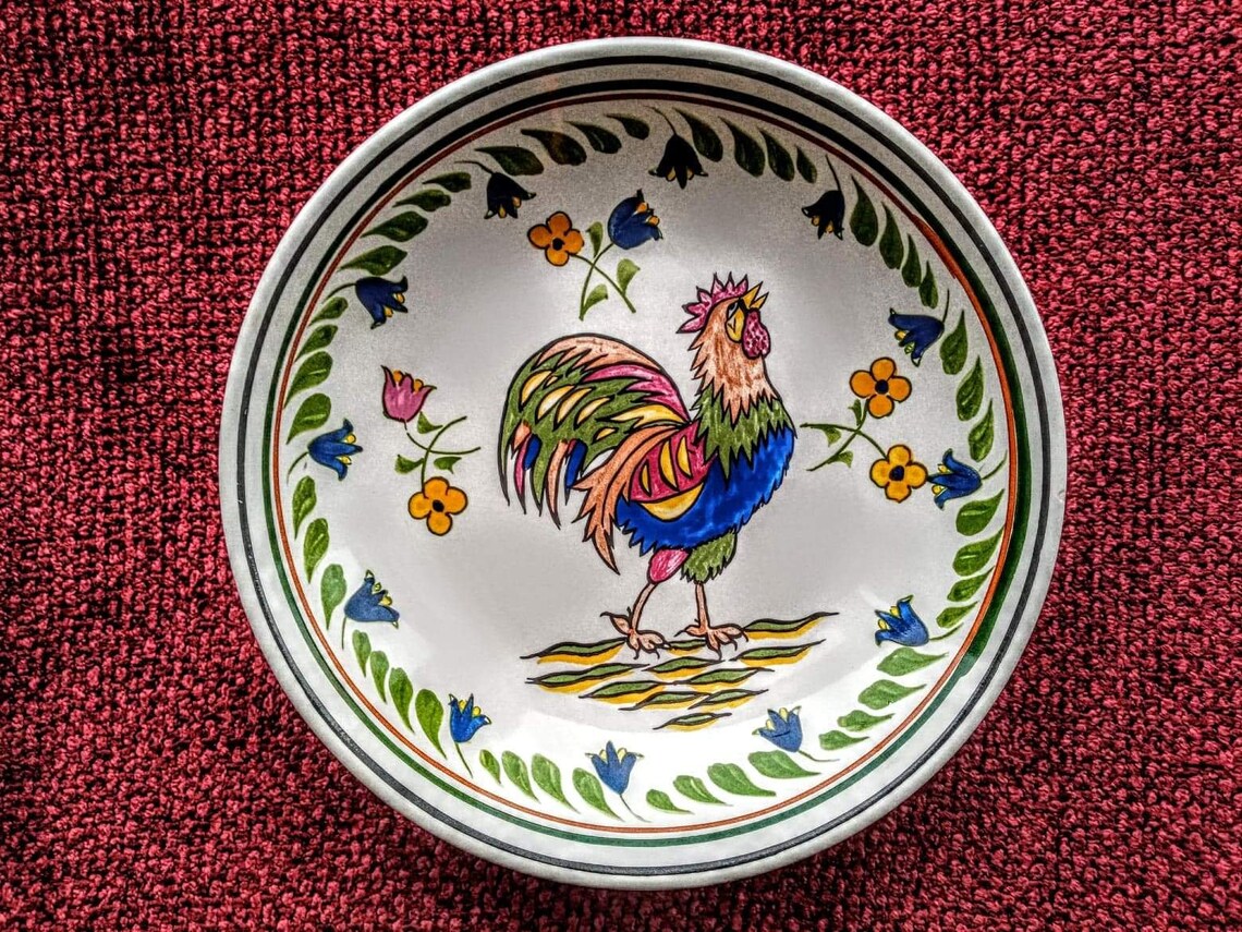 Williams Sonoma Rooster Pasta Bowls Etsy