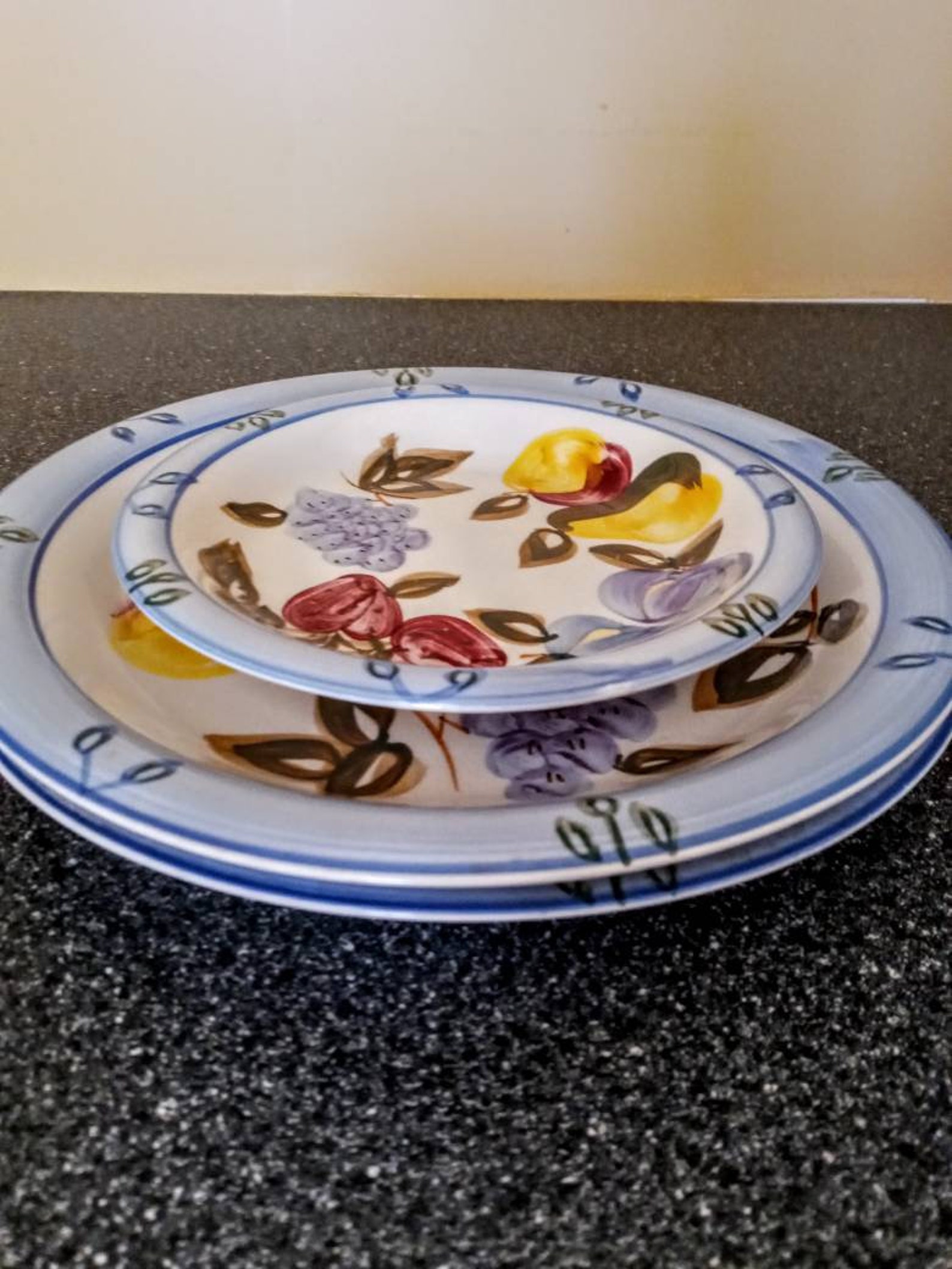 Vintage Gibson Everyday Housewares China Plates Etsy