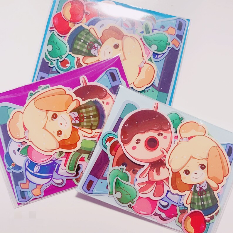 Animal Crossing Cute Stickers Etsy