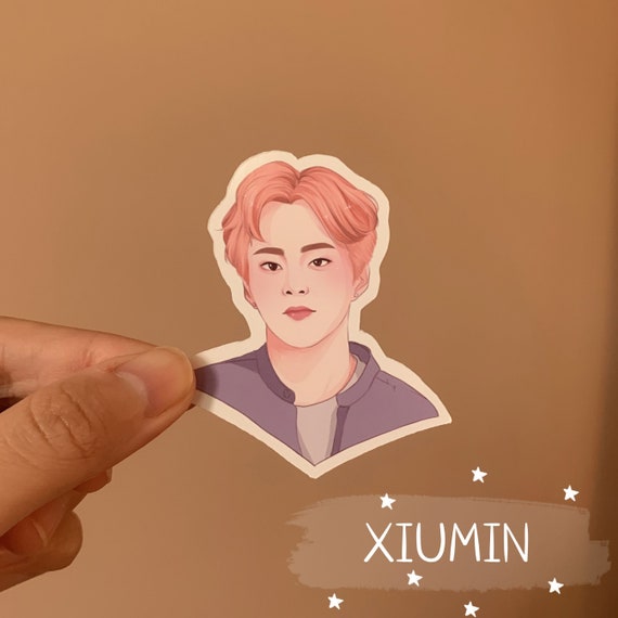 exo fanart stickers etsy