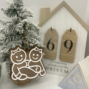 Naughty Lesbian Gingerbread Ornaments Complete Set