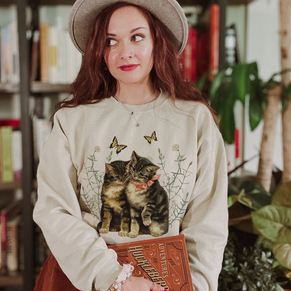 Cat Sweater - Etsy