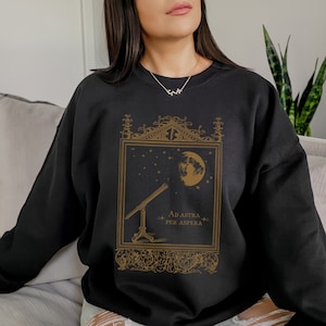 Dark Academia Sweater Light Academia Clothing Alt Clothing Indie Clothes Indie Sweatshirt Aesthetic Crewneck Dark Academia Clothing