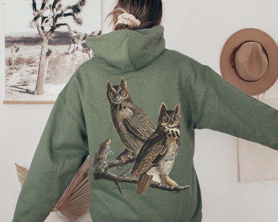 Cottagecore Hoodie Owl Hoodie Goblincore Clothing Grunge Fairycore Dark Cottagecore Dark Academia Hoodie Witch Hoodie Cottagecore Clothes Etsy