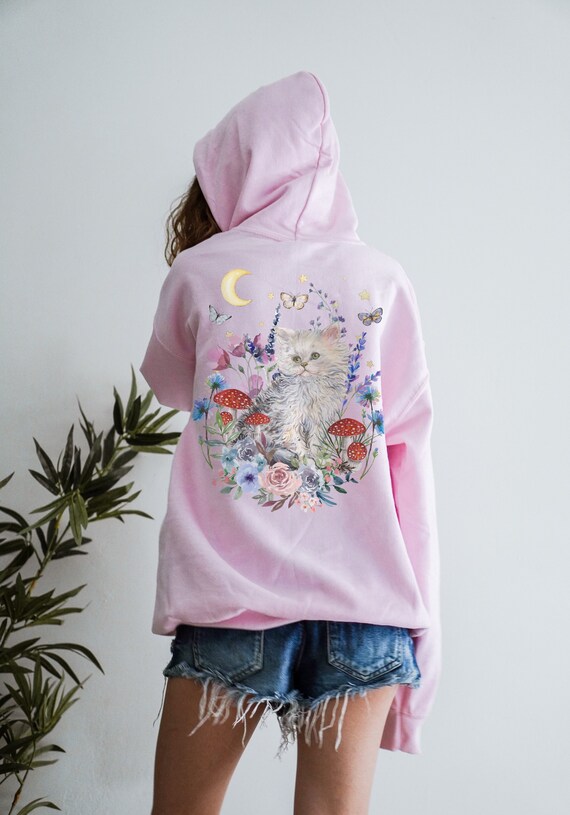 Kitty cat hoodie new arrivals