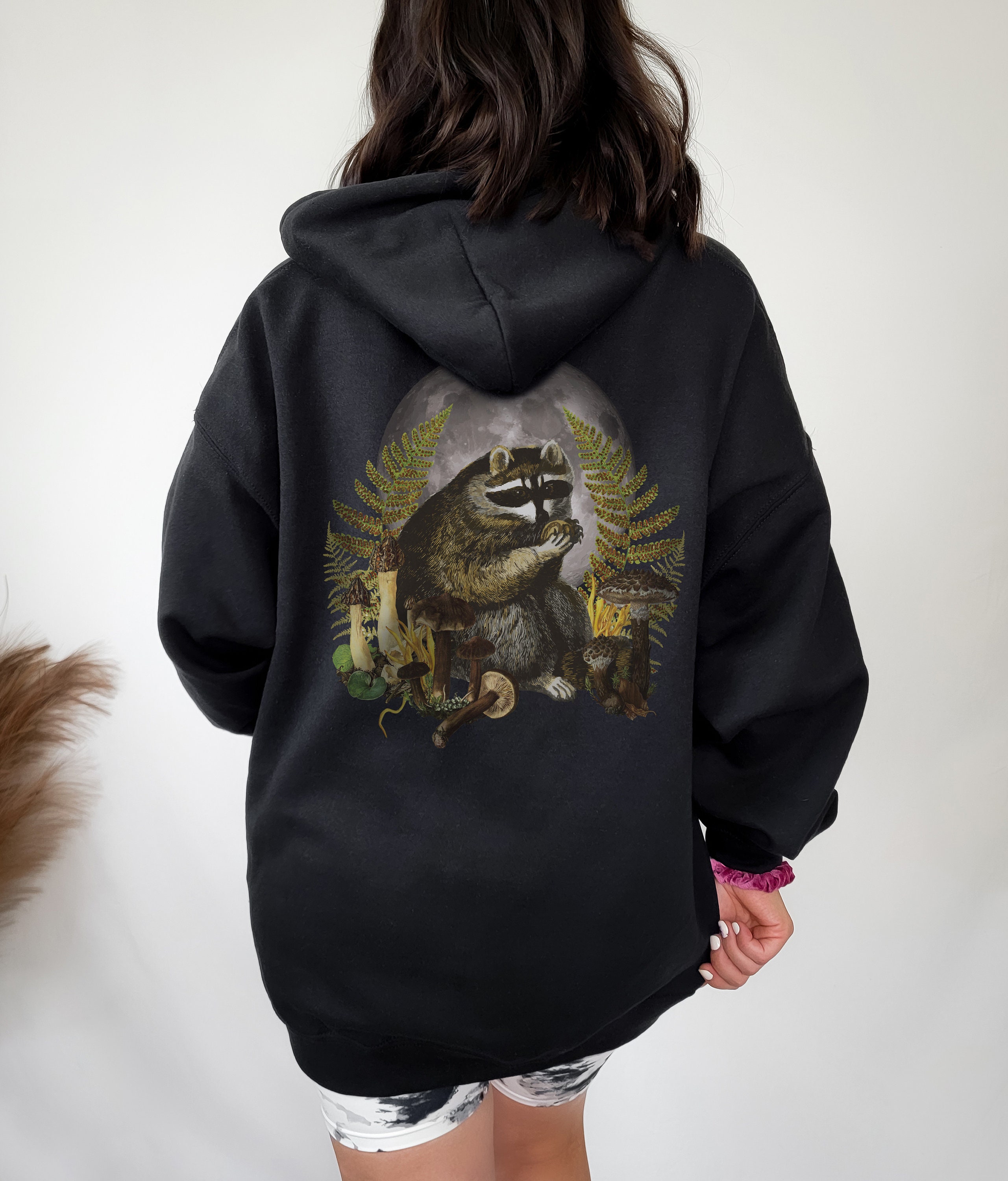 Raccoon Hoodie - Etsy