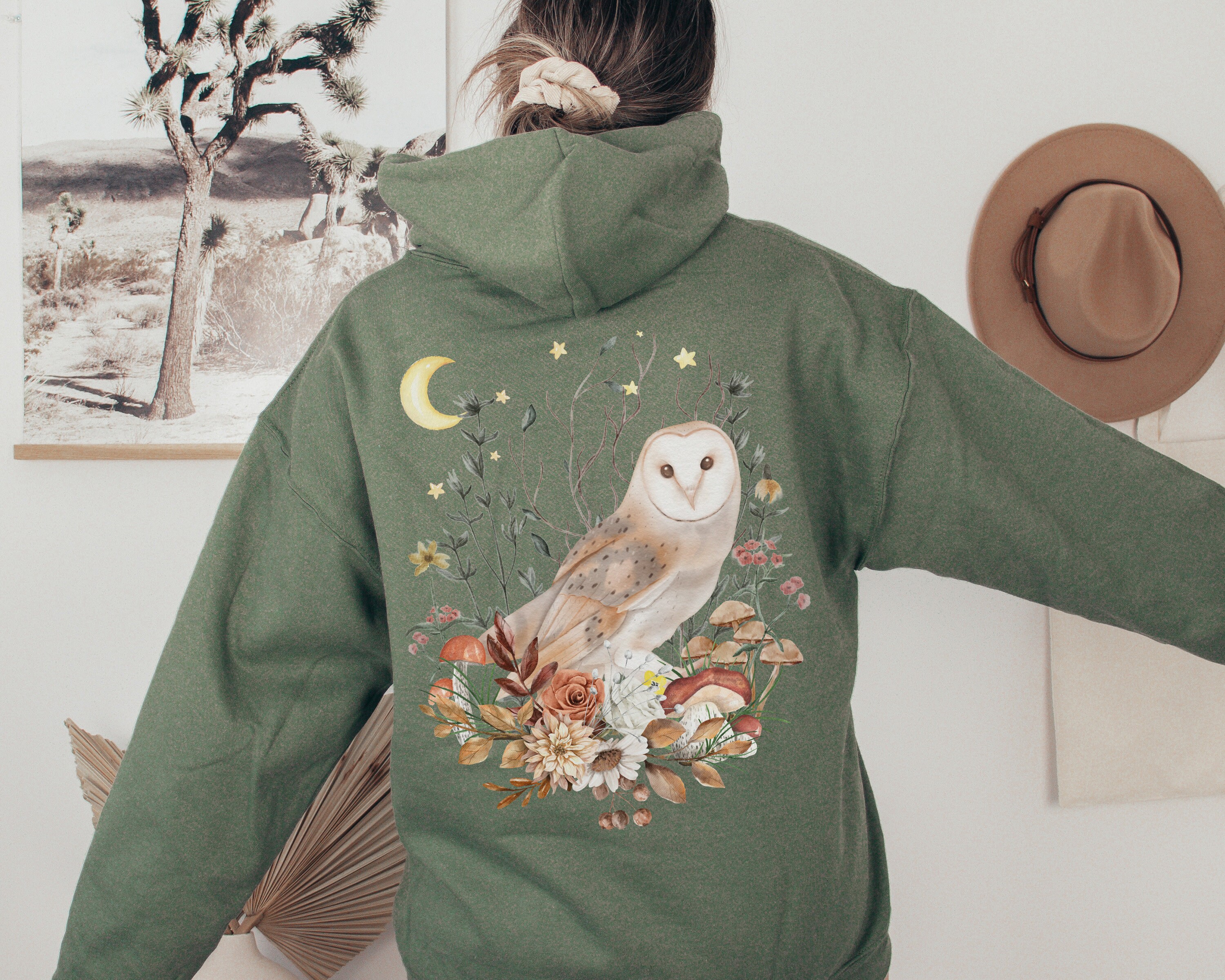 Green owls best sale hoodie