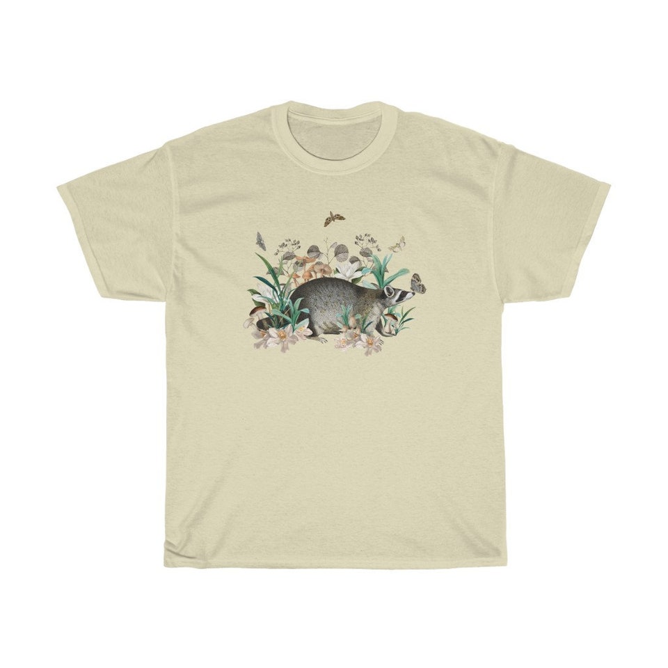 Discover Raccoon Shirt Cottagecore Indie T Shirt