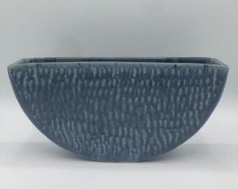 Made to order* Bohemian Blue Half Moon Vessel