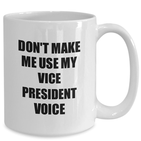 Vice President Mug Coworker Gift Idea Funny Gag For Job Coffee Tea Cup Funny Vice President Gift for Vice President Present