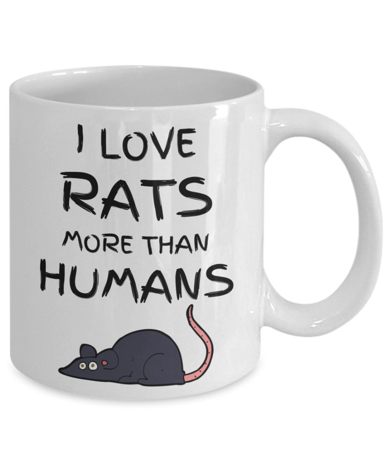 RAT LOVER GIFT for Rat Lover Mug Cute Rat Gift Rat Mom Rat Dad Etsy