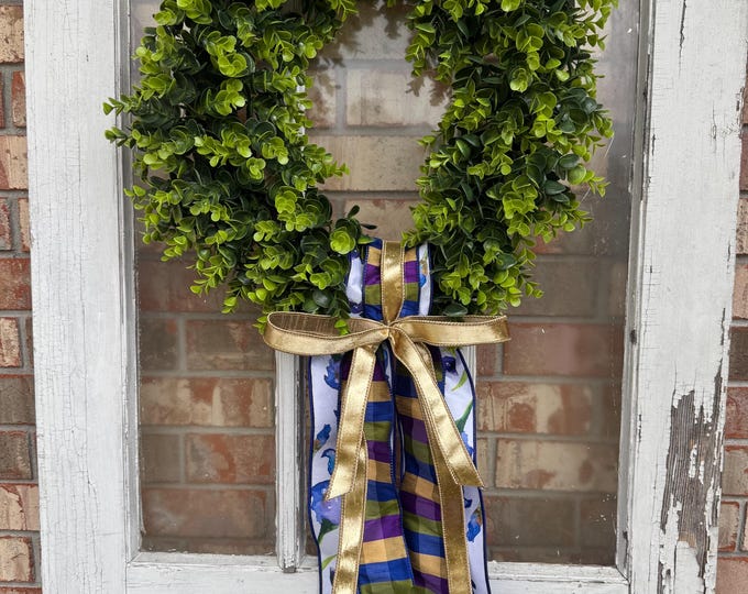Elegant Greenery Wreath, Everyday Front Door Wreath, Southern Spring Door Decor, Front Door Decor, Front Porch Decor, Home Decor