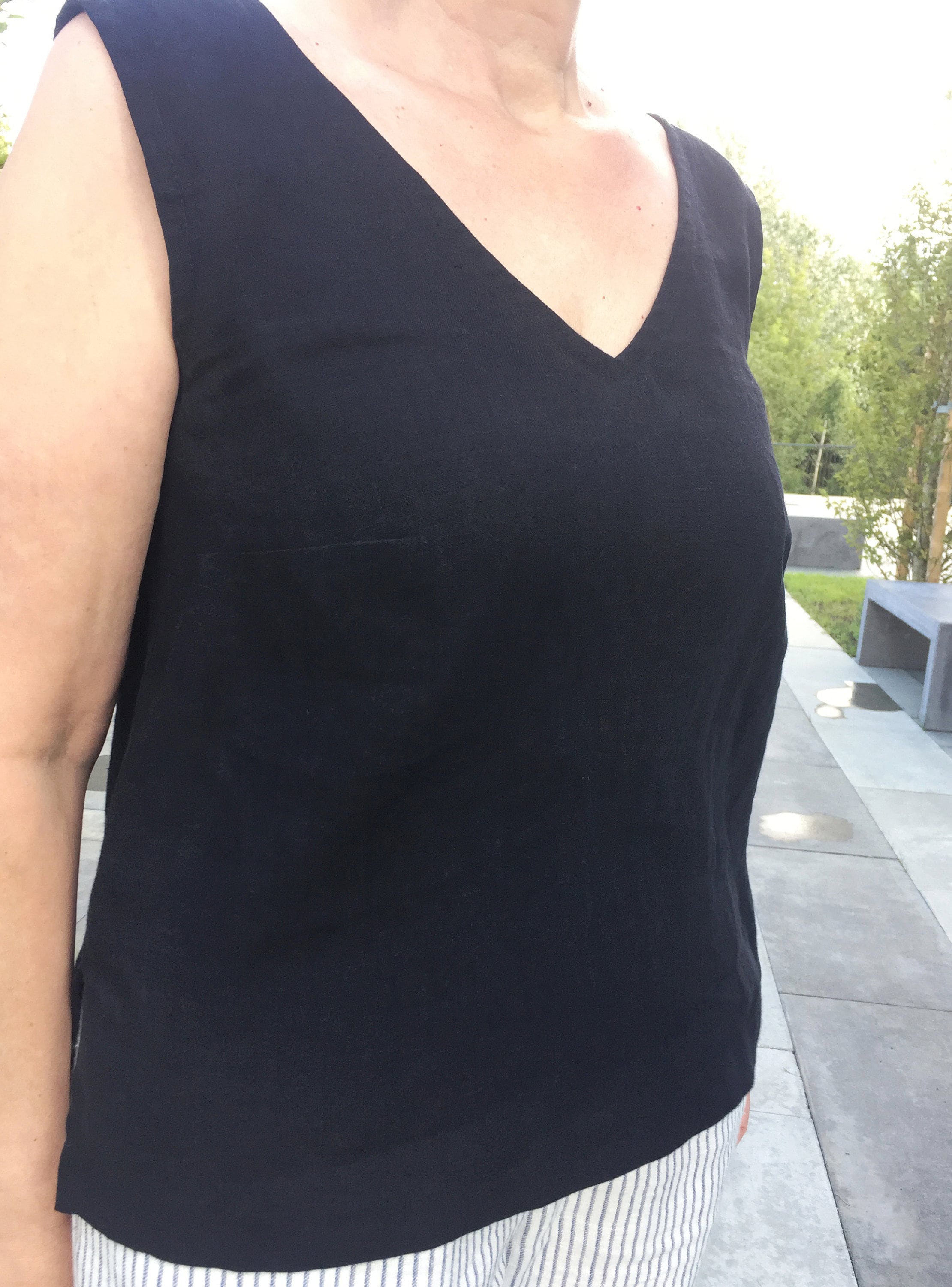 V Shape Blouse - Etsy