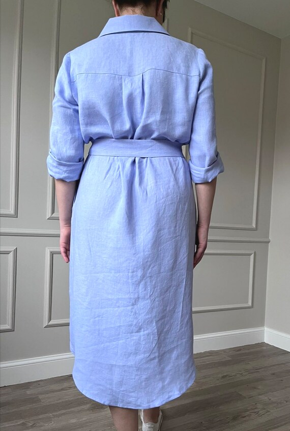 knee length dresses for ladies Cotton Linen Sateen Shirtdress  Tibi Official