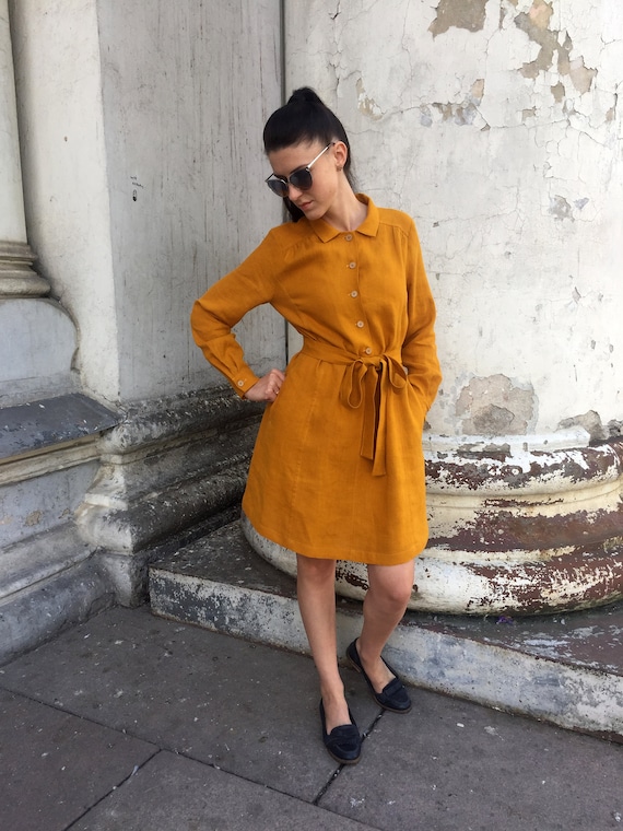 Mustard yellow clothes best sale