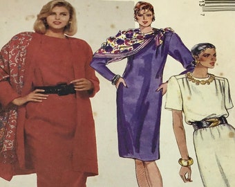 McCalls 2236 Ladies Casual Tunic size small vintage 1950/'s