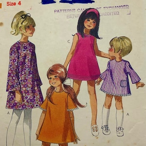 Kids 60s dress top