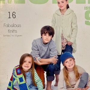 Shepherd MODA Issue 9. Colour-work Knit & Crochet Patterns For Kids 2-10 Years