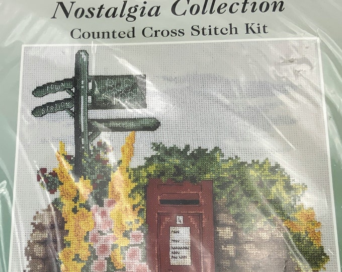 LAST DELIVERY DMC Counted Cross Stitch Kit K2055, Nostalgia Collection