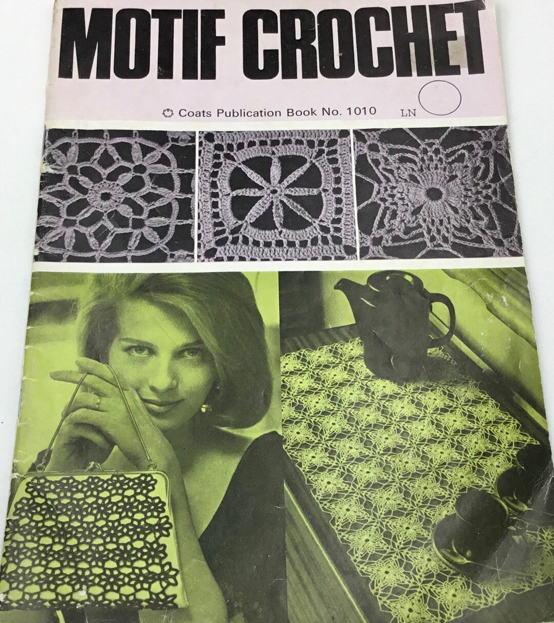 Vintage '70s MOTIF Crochet Pattern Book Coats 1010. 1970s Etsy