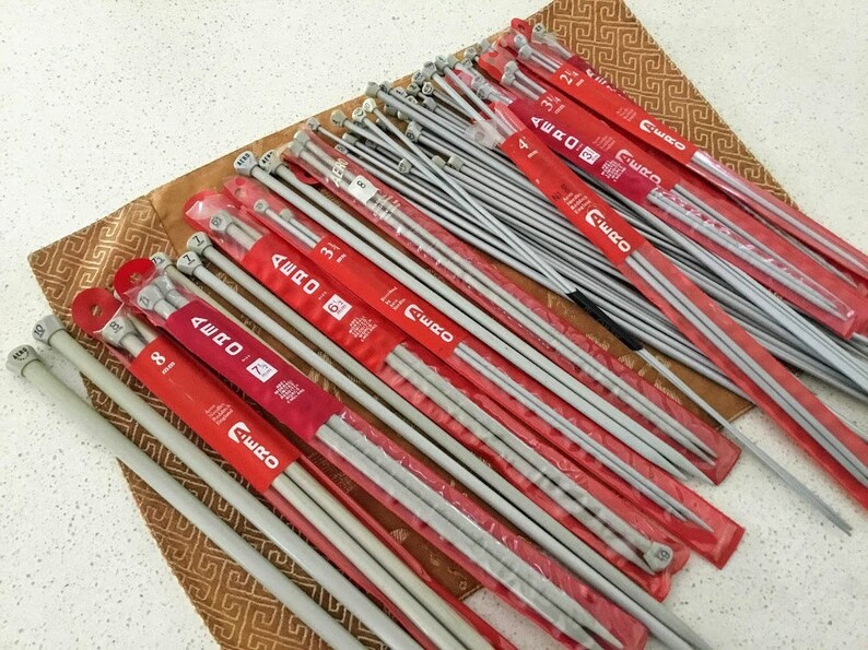 Assorted Sizes Available. AERO Knitting Needle PAIRS Imperial English Measurements