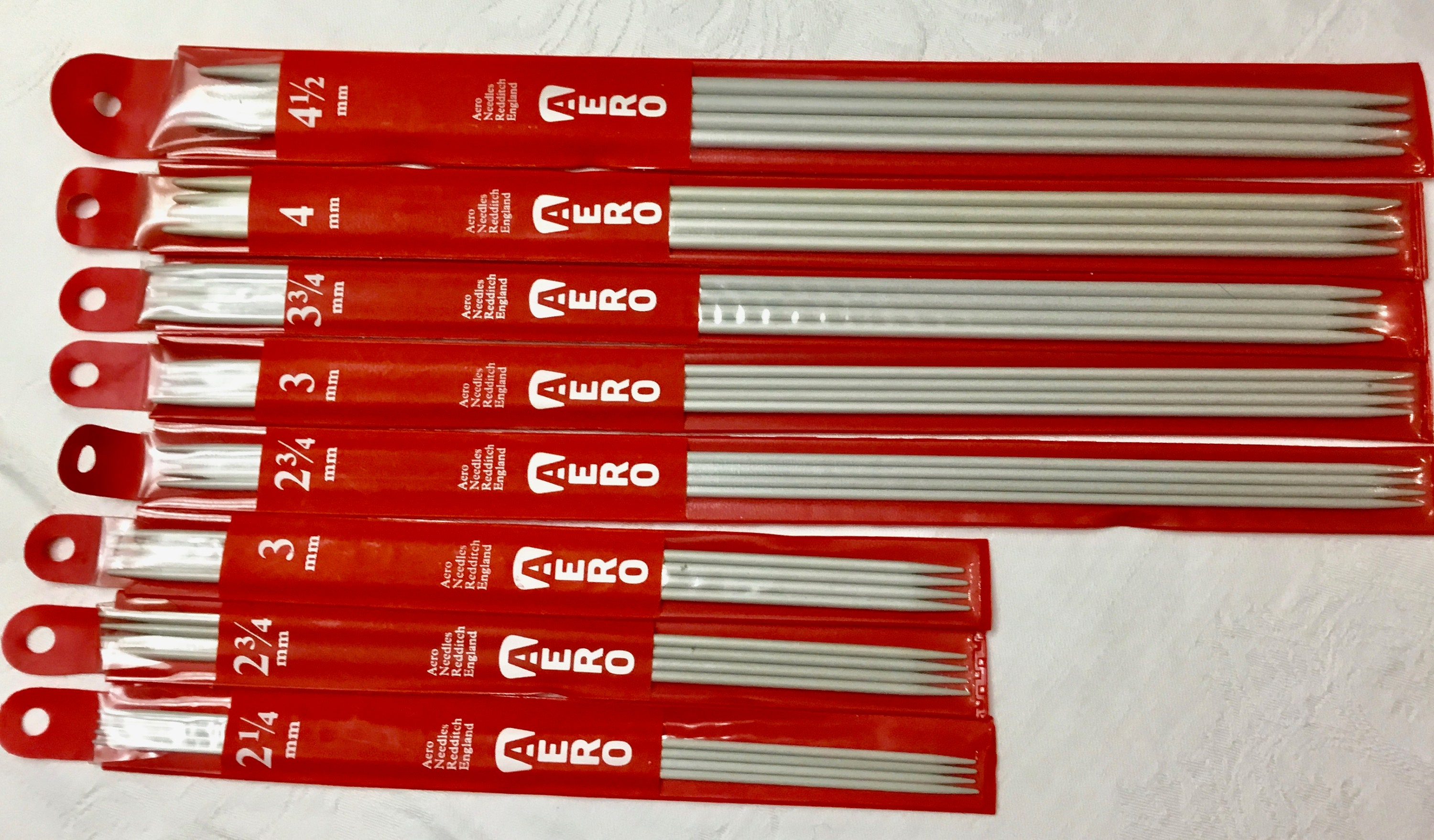 AERO Double Pointed Knitting Needle Sets Dpns Sets Sock Etsy