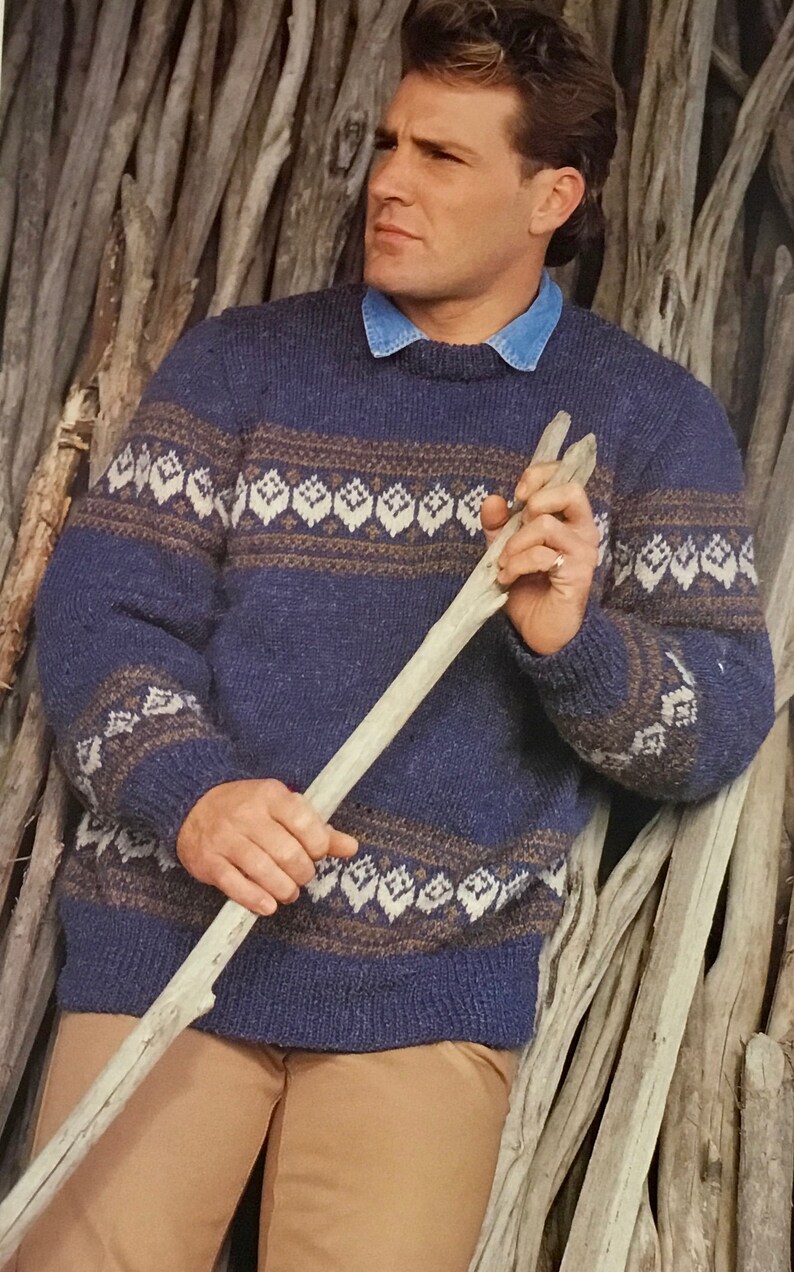 CLECKHEATON 418. Knitting Pattern Booklet for Mens and ...