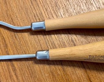 Latch Hook Tool for Rug Making: Semco Plastic Handle or Wood