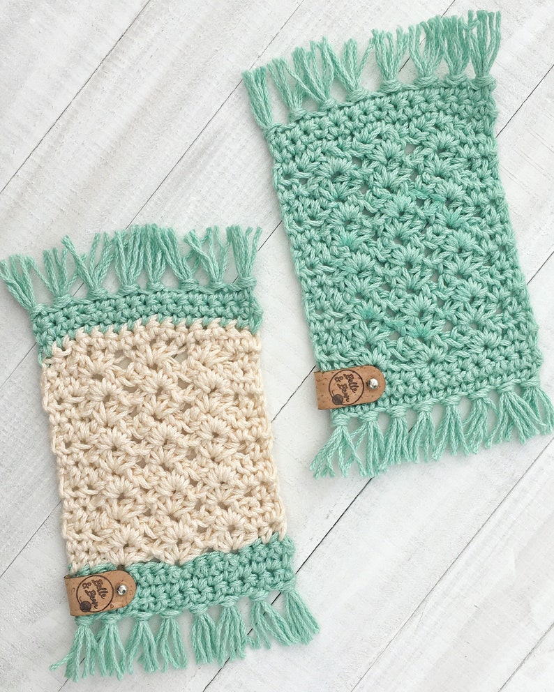 Iris Mug Rug Crochet Pattern Beginner Crochet Pattern Etsy