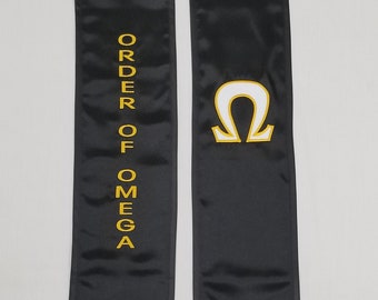 Order of Omega Graduation Stole