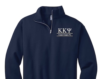 Kappa Kappa Psi Custom Greek Quarter Zip