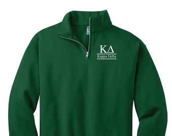 Kappa Delta Custom Greek Quarter Zip