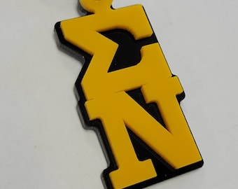 Sigma Nu Keychain