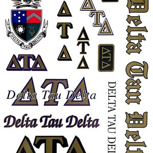 Delta Tau Delta MultiCal Sticker