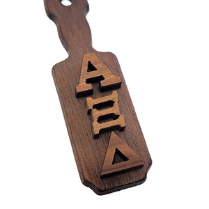 Alpha Xi Delta Wooden Keychain