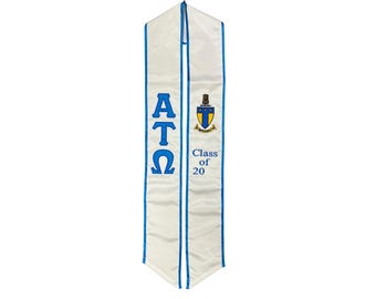 Alpha Tau Omega Graduation Stole Sash