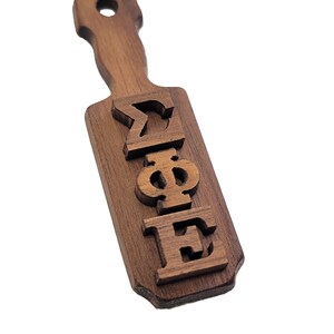 Sigma Phi Epsilon Wooden Keychain