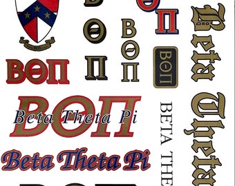 Beta Theta Pi MultiCal Sticker