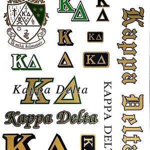 Kappa Delta MultiCal Sticker