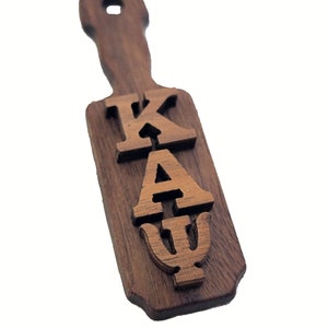 Kappa Alpha Psi Wooden Keychain