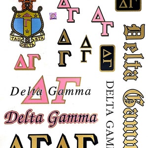 Delta Gamma MultiCal Sticker