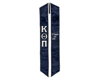Kappa Theta Pi Graduation Sash Stole